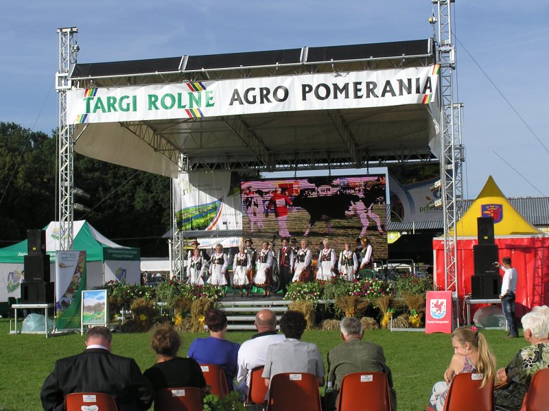 Scena i oświetlenie podczas Dni Morza